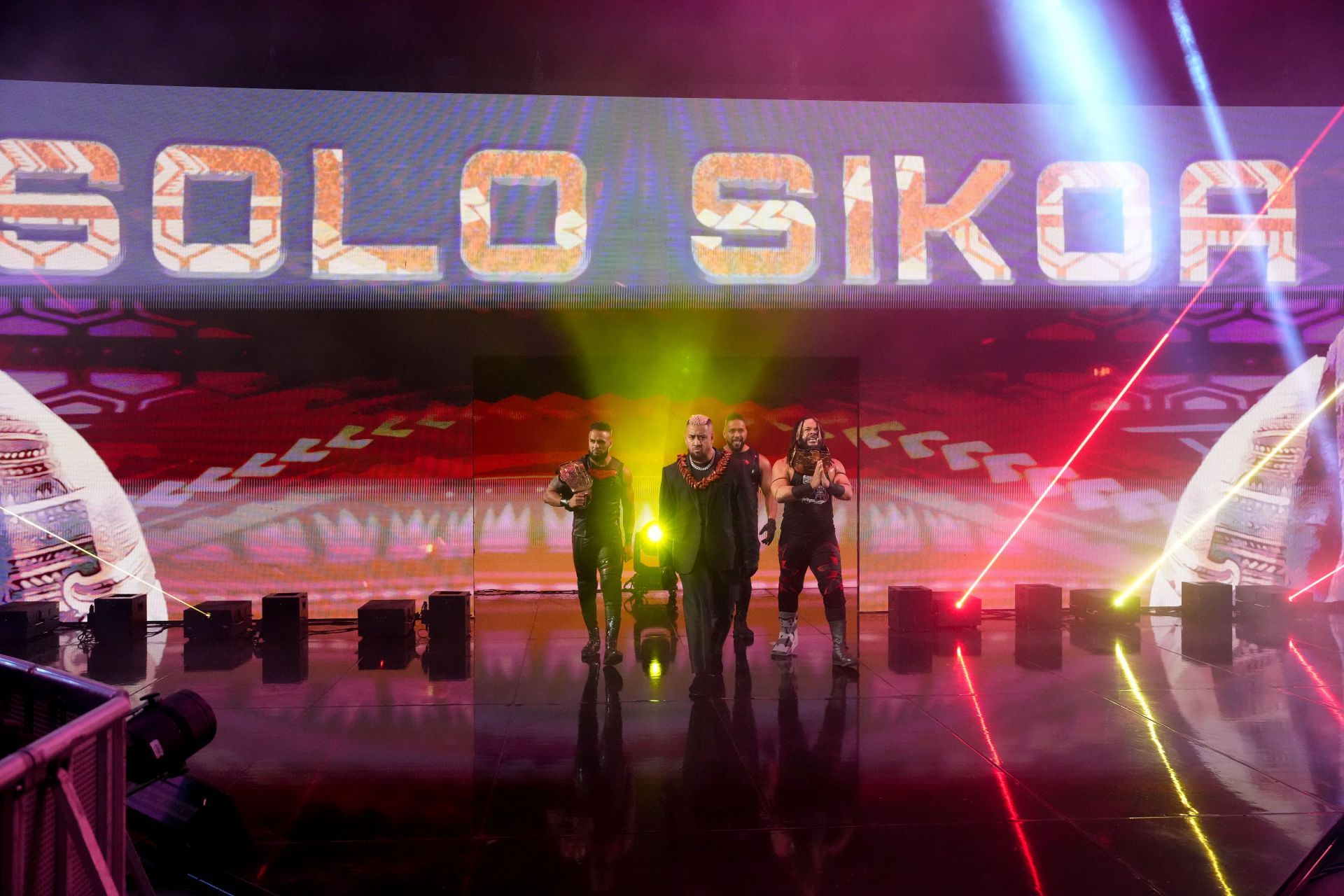 The Bloodline on SmackDown (Source: Getty)