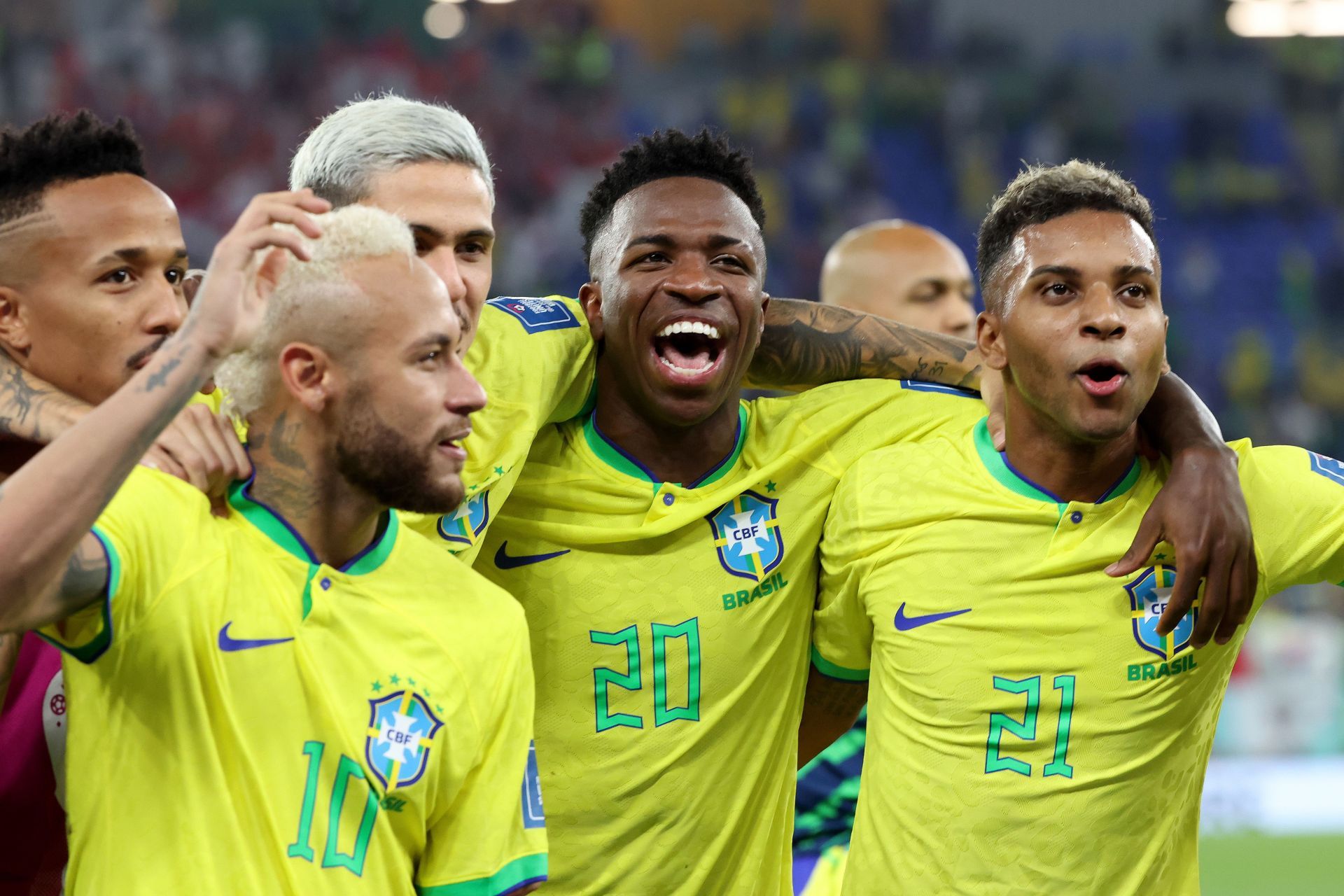 Neymar, Vinicius and Rodrygo - Source: Getty