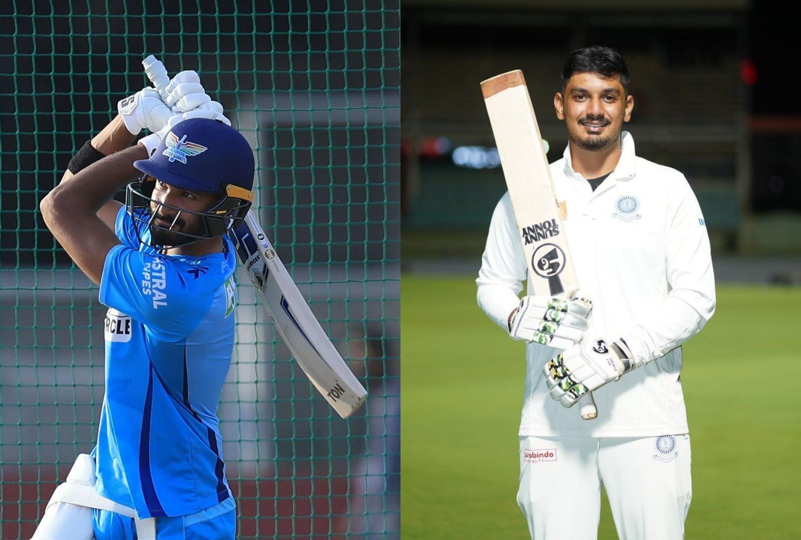 Devdutt Padikkal (L) and Ricky Bhui. (PC: Getty)