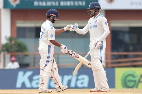 Rishabh Pant (109) and Shubman Gill stitched together a 167-run fourth-wicket partnership. [P/C: BCCI]