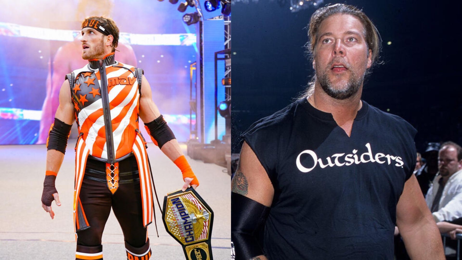 Logan Paul (left), Kevin Nash (right) (Image Credits: WWE.com)