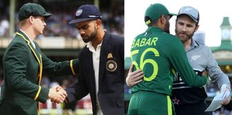 Steve Smith picks the winner of a 100m sprint featuring him Virat Kohli, Babar Azam and Kane Williamson