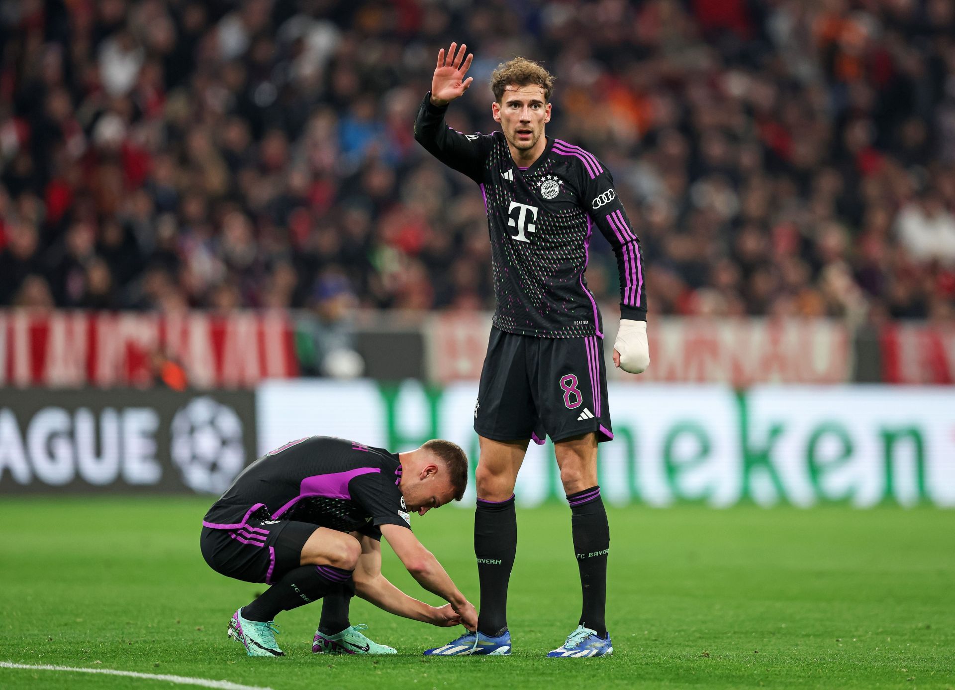 Joshua Kimmich and Leon Goretzka