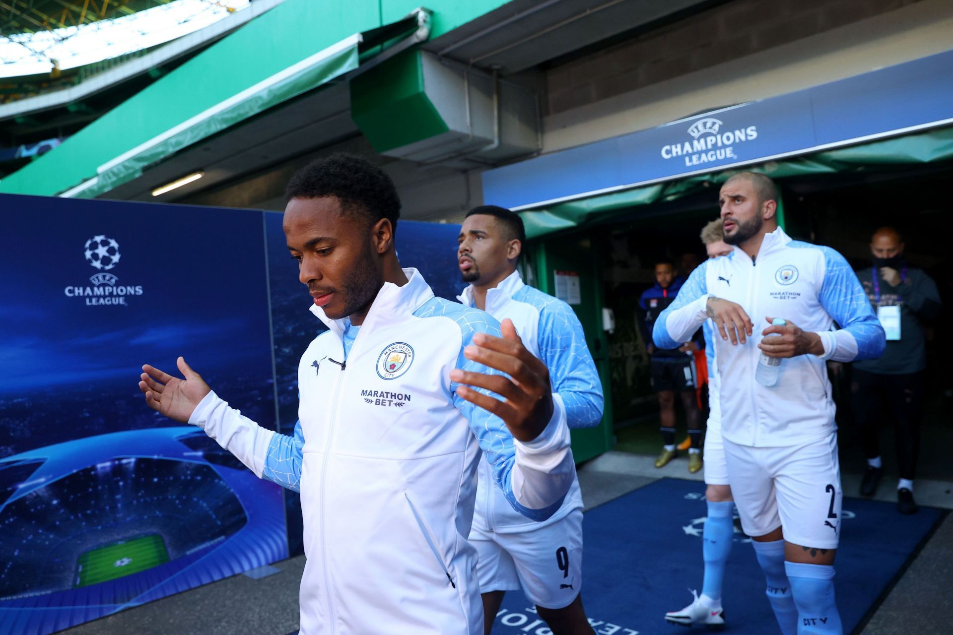 Raheem Sterling could be eyeing Harry Kane&#039;s Champions League record (Image - Getty)