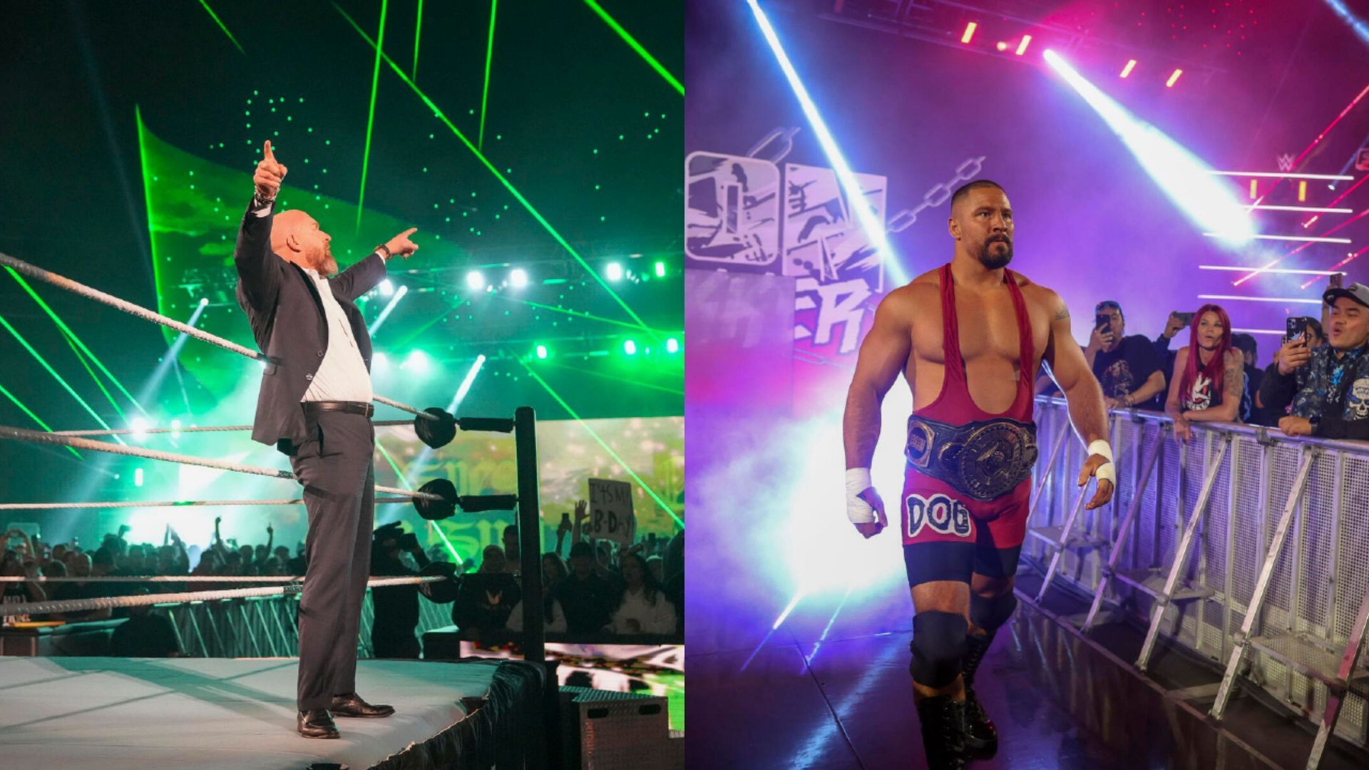 WWE में सबको अच्छा ही अनुभव हो यह जरूरी नहीं है (Photos: WWE.com)