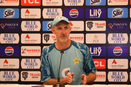 Jason Gillespie. (Image Credits: PCB Twitter)