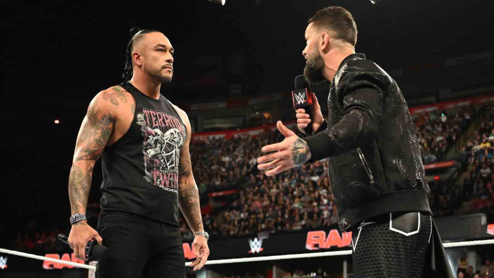 Damian Priest and Finn Balor during the September 9th edition of RAW [Image via wwe.com]