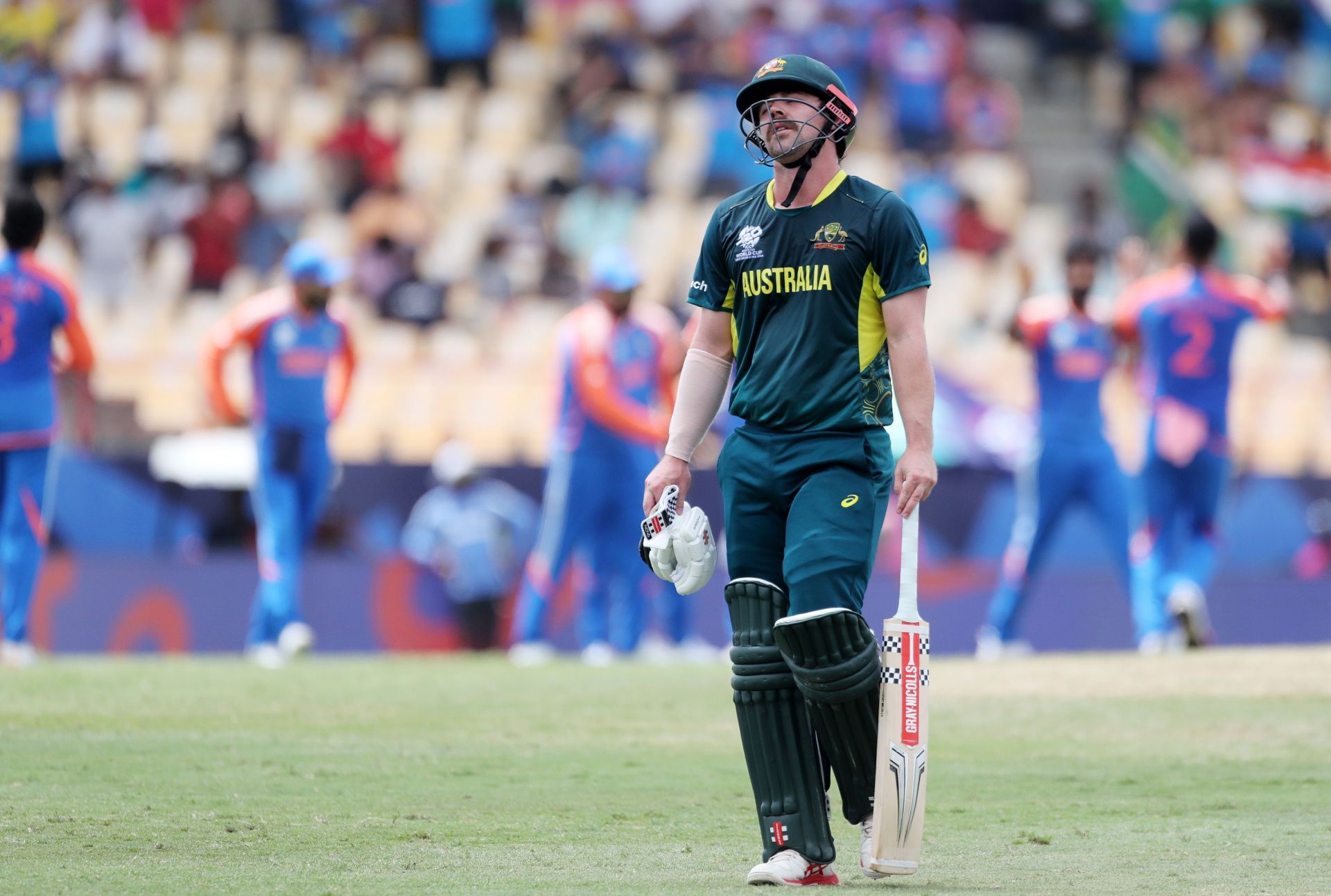 Travis Head at ICC Men&#039;s T20 Cricket World Cup West Indies &amp; USA 2024 - Source: Getty