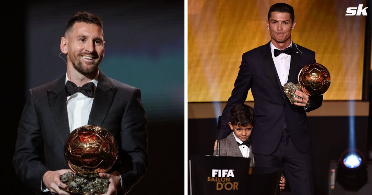 Lionel Messi and Cristiano Ronaldo (Images via Getty)