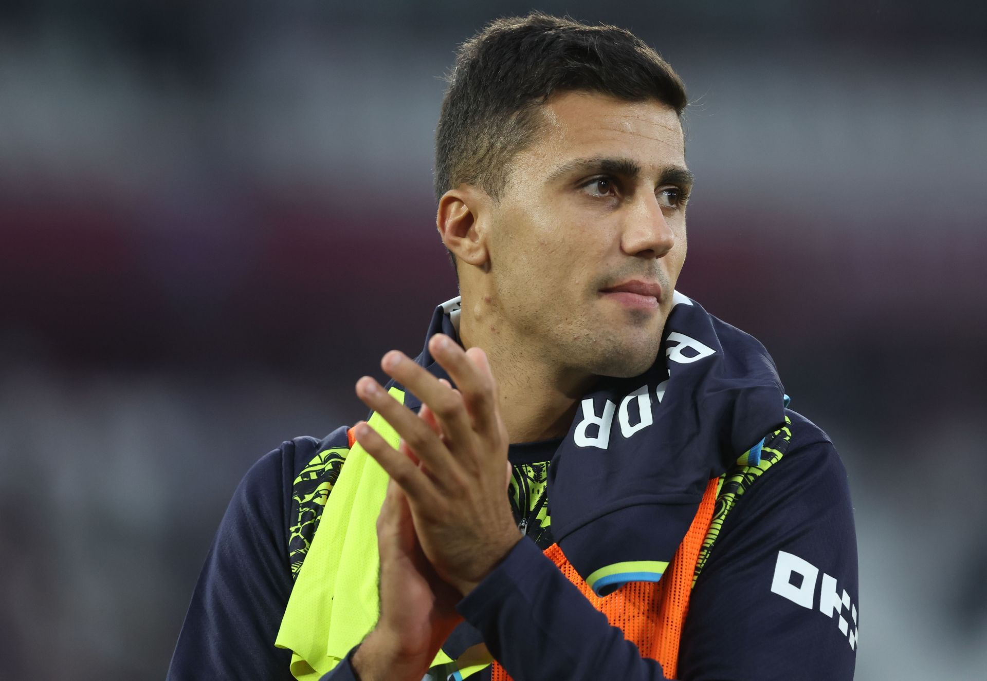 Rodri has admirers at the Santiago Bernabeu