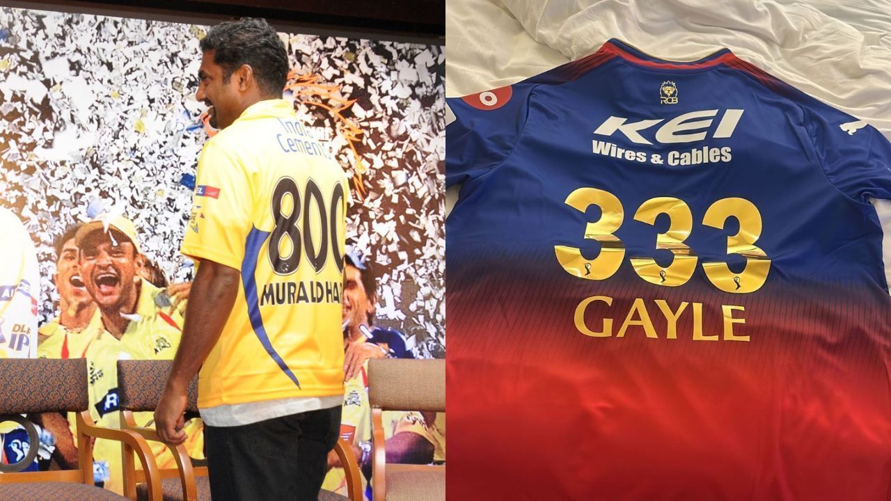 hardik pandya chris gayle among 5 cricketers worn triple digit number jersey during match know reason