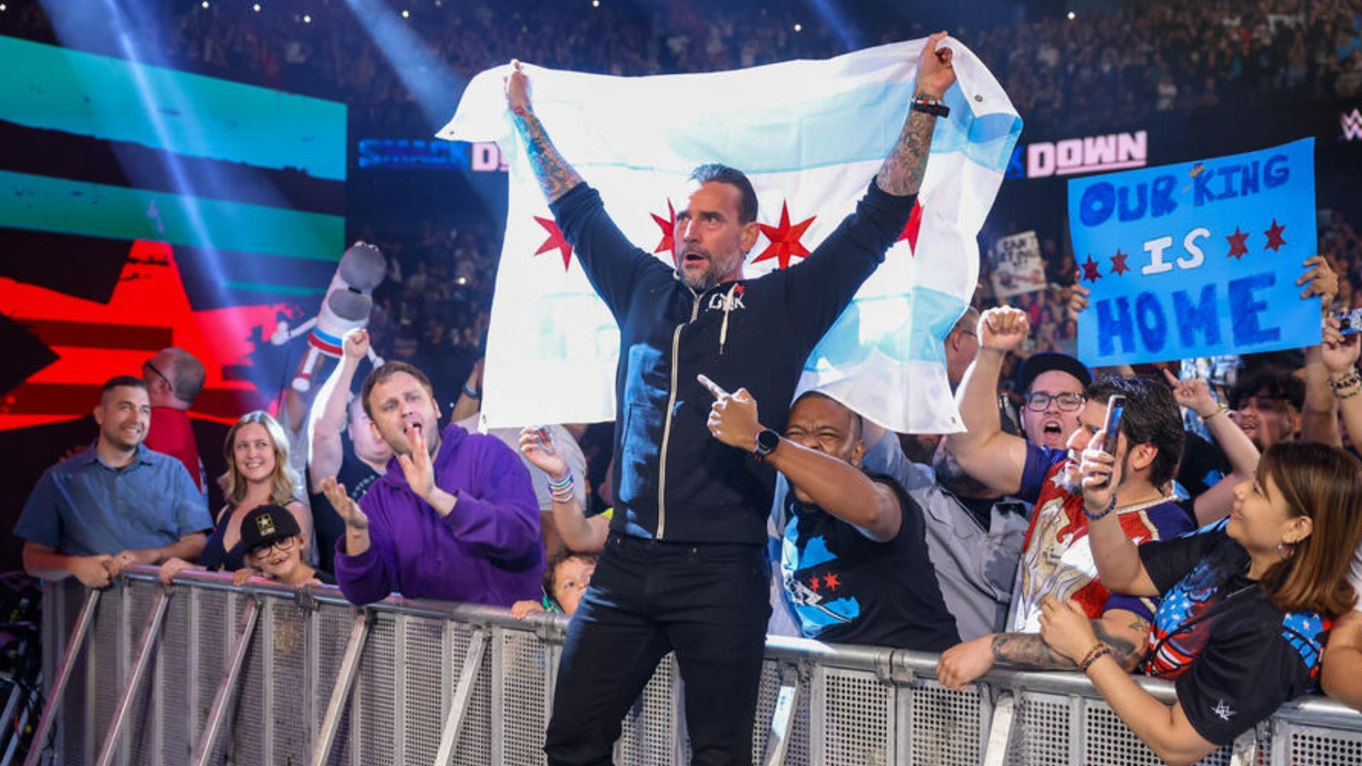 CM Punk is in a rivalry with Drew McIntyre [Image Credits: wwe.com]