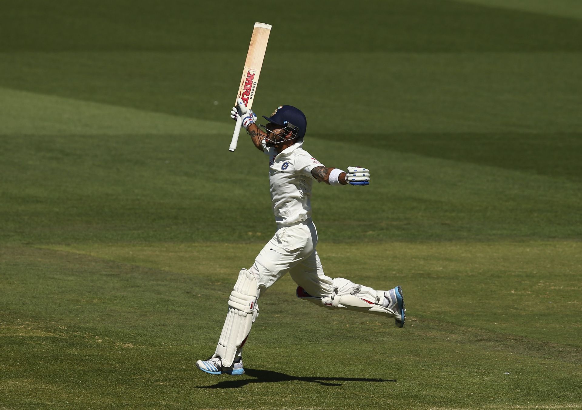 Virat Kohli&rsquo;s twin tons in Adelaide in December 2014 went in vain. (Image Credits: Getty Images)