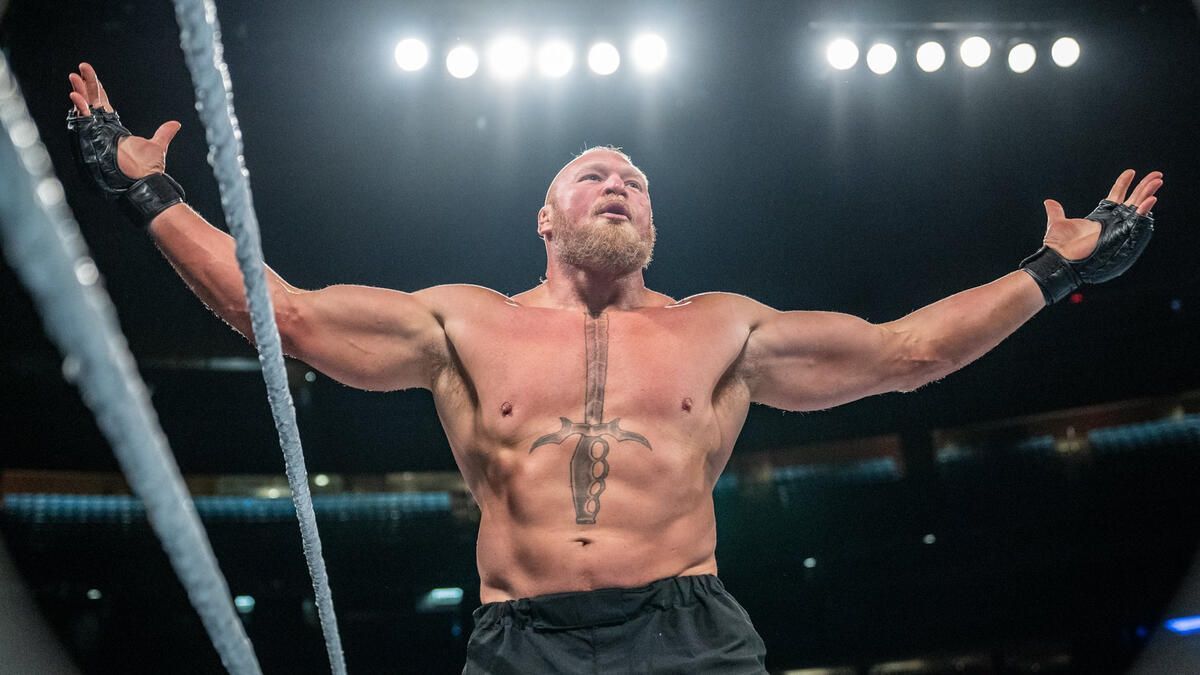 WWE दिग्गज Brock Lesnar को लेकर आया बड़ा बयान (Photo: WWE.com)