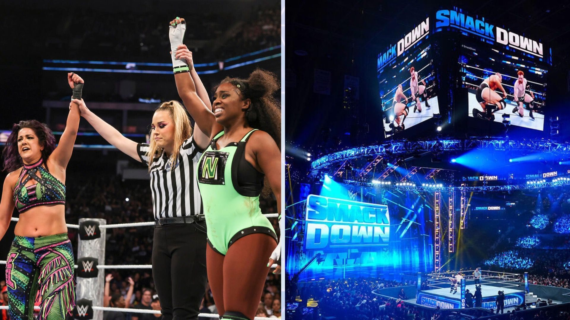 WWE SmackDown this week was live from the Golden 1 Center in Sacramento, California [Image credits: wwe.com]