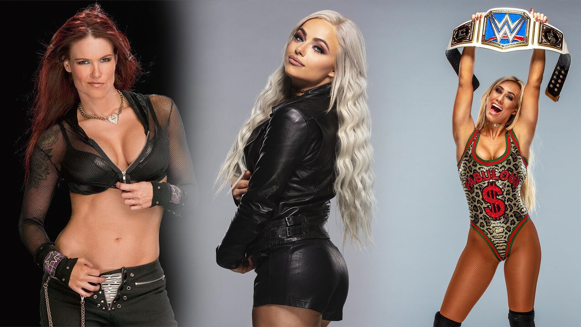 Lita (L) , Liv Morgan (M) and Carmella (R) [Image Credit: WWE.Com]