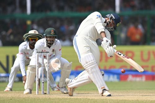 Yashasvi Jaiswal hit fifties in both innings in Kanpur. (Image Credits: Getty Images)