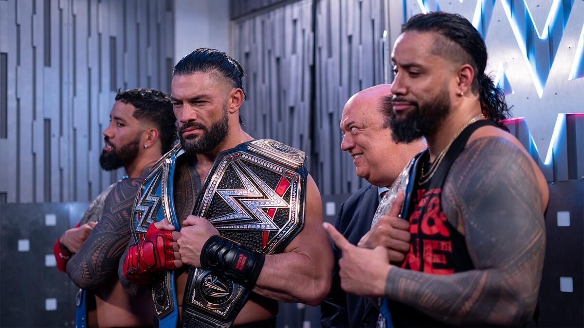 The Bloodline led by Roman Reigns (Picture Courtesy: WWE.com)