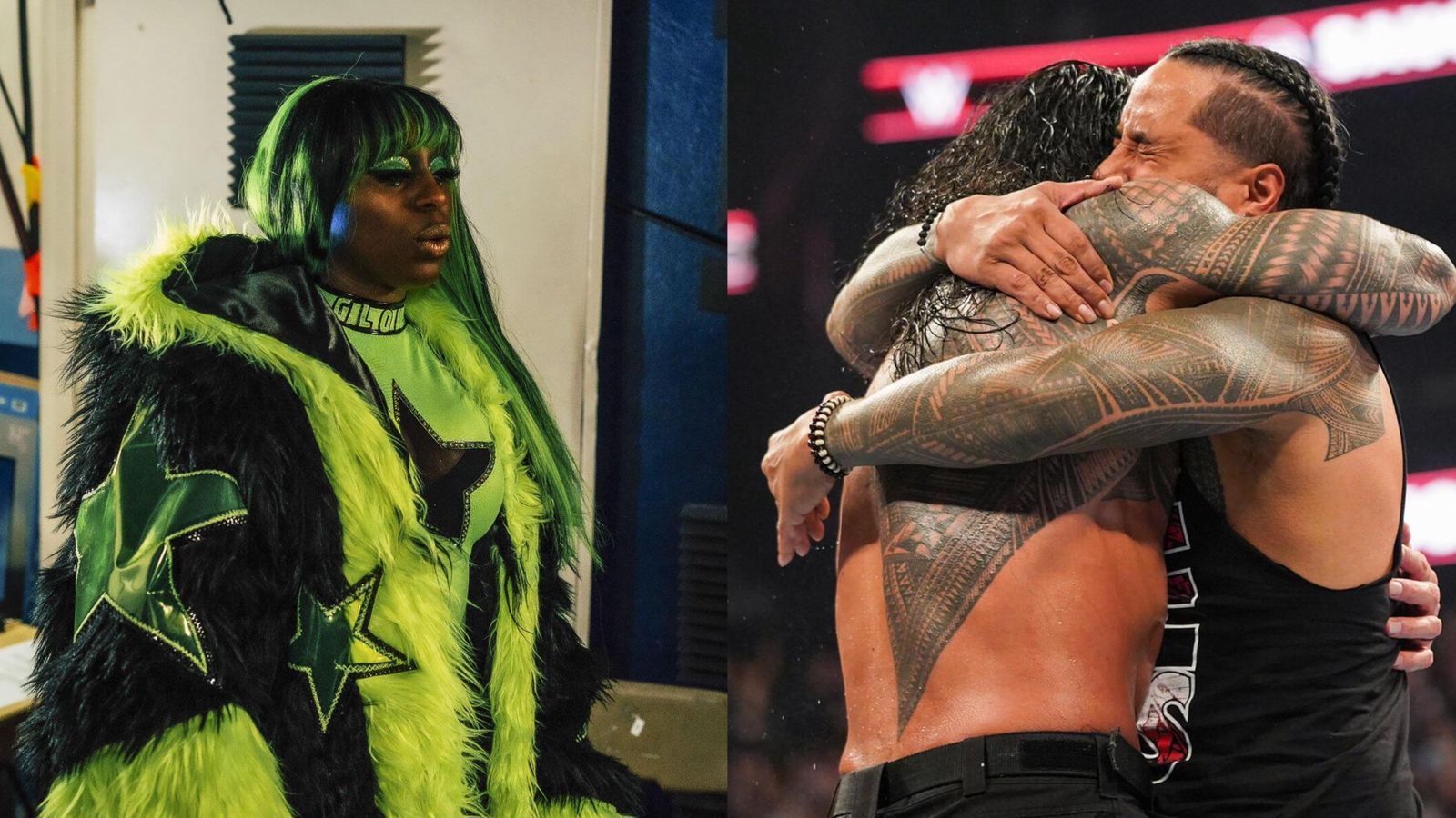 Jimmy Uso and Roman Reigns reunited at Bad Blood!