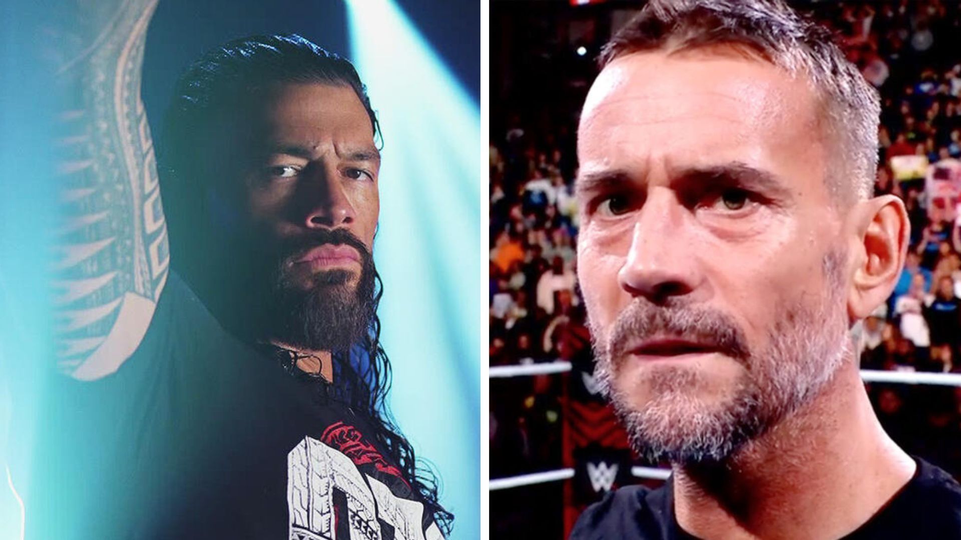 Reigns and Punk will both be in action at Bad Blood this Saturday. [Photos: WWE.com]