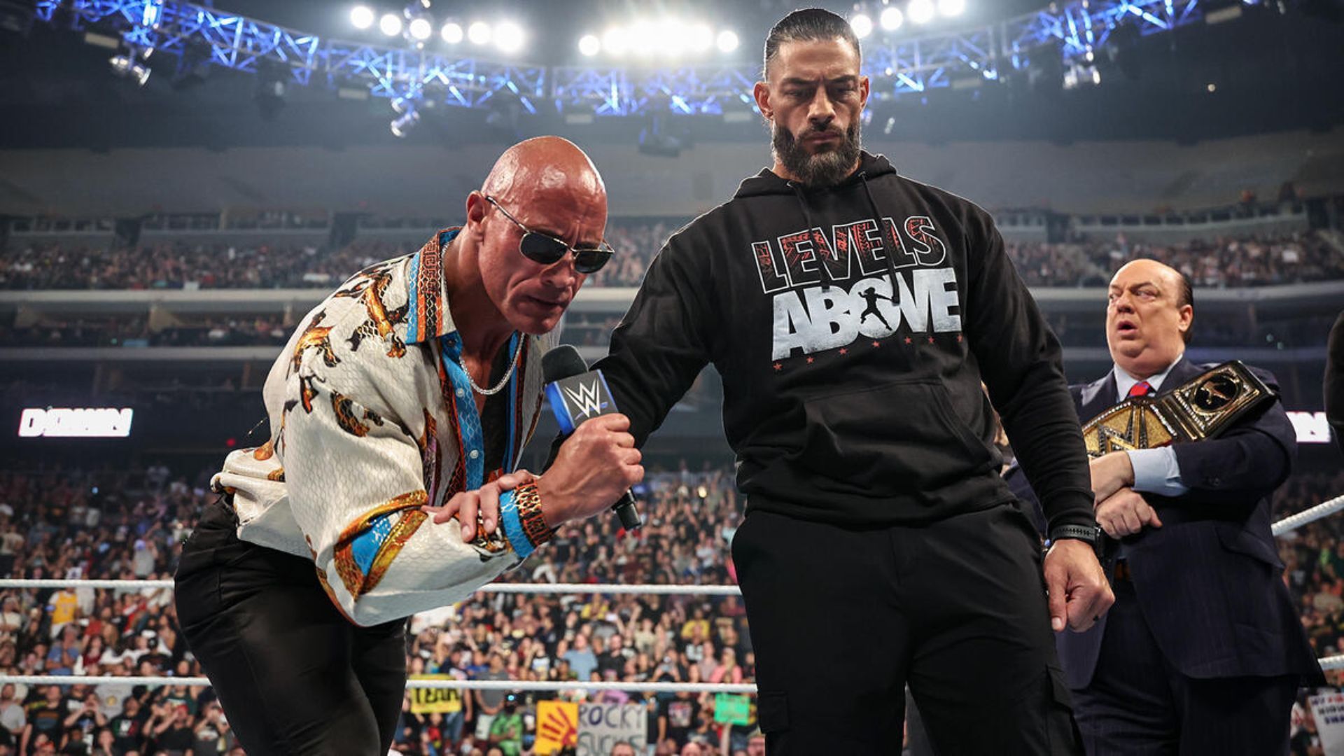 The Rock and Roman Reigns are real-life cousins [Image credits: wwe.com]