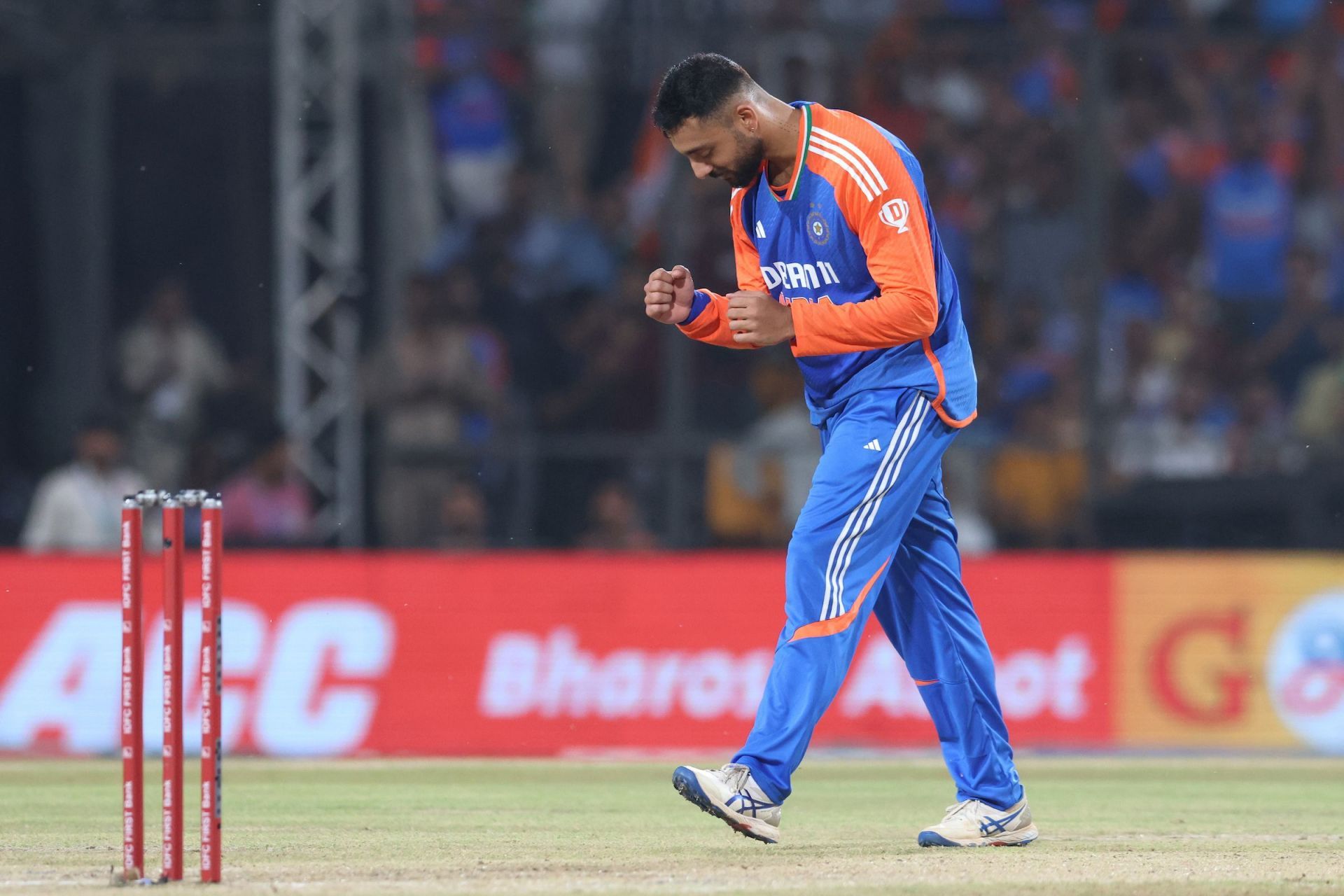 Varun Chakaravarthy picked up three wickets [Image: BCCI on X]