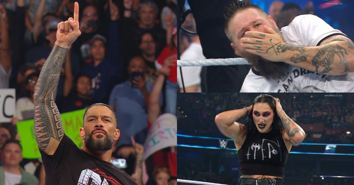 We got a hard hitting WWE SmackDown after Bad Blood with some great title matches and the return of Roman Reigns! [Image credits: Screenshots from WWE SmackDown on Sony Liv]