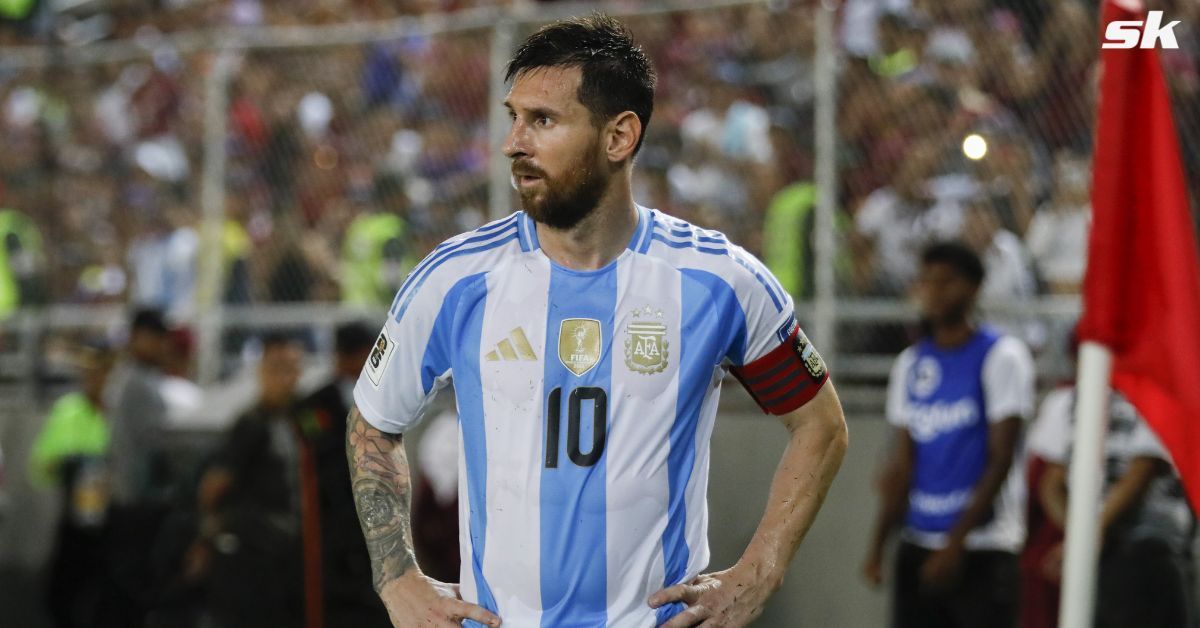 Lionel Messi in action for Argentina (Image: Getty)