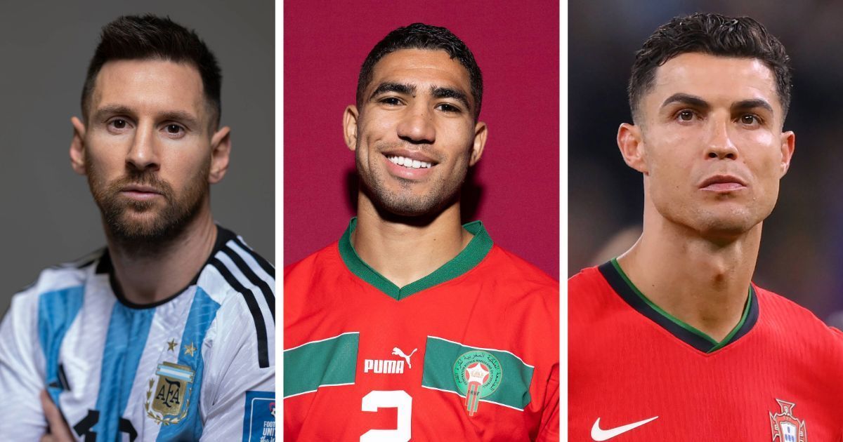 Achraf Hakimi could not pick a side in the eternal Lionel Messi-Cristiano Ronaldo debate