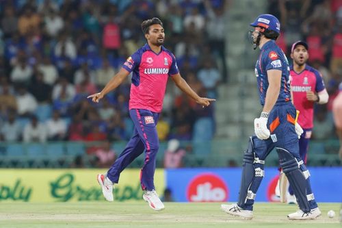 Sandeep Sharma picked up 13 wickets at an economy rate of 8.18 in 10 innings in IPL 2024. [P/C: iplt20.com]