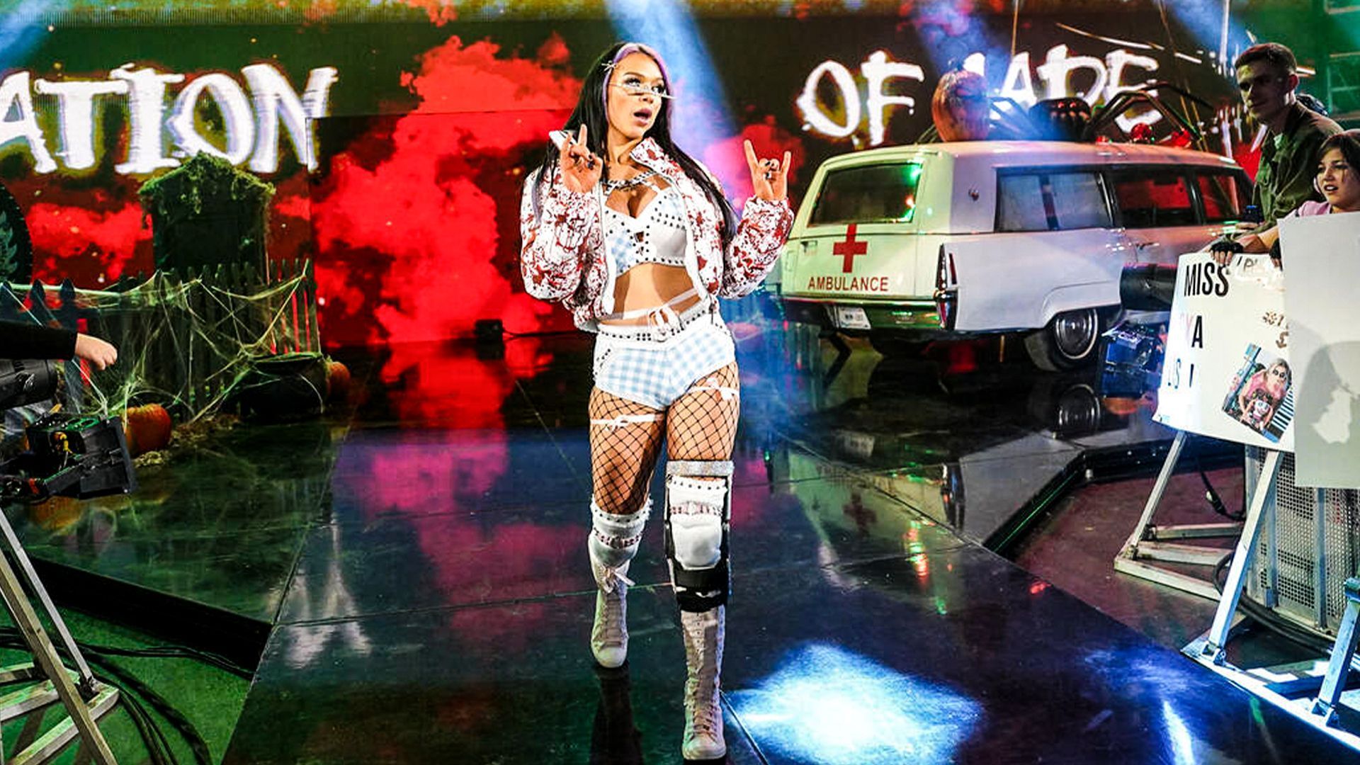 Cora Jade made her return to NXT! (Pic Credit: WWE.Com )