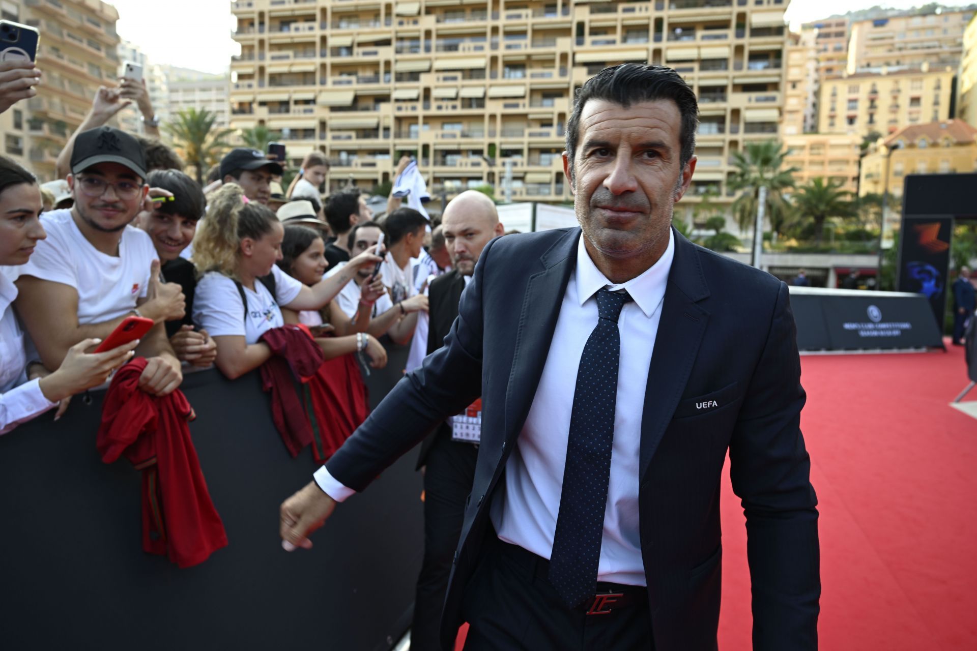 Ex-Barcelona player Luis Figo