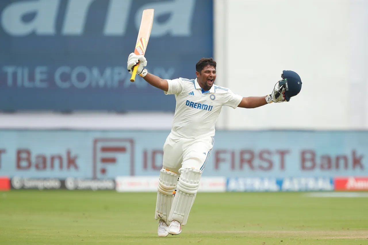 Sarfaraz Khan scored an attacking century in India