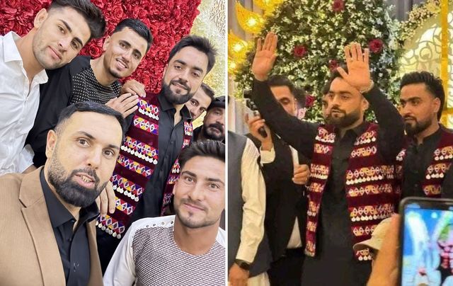 In Pictures] Rashid Khan ties the knot in Kabul as per Pashtun customs