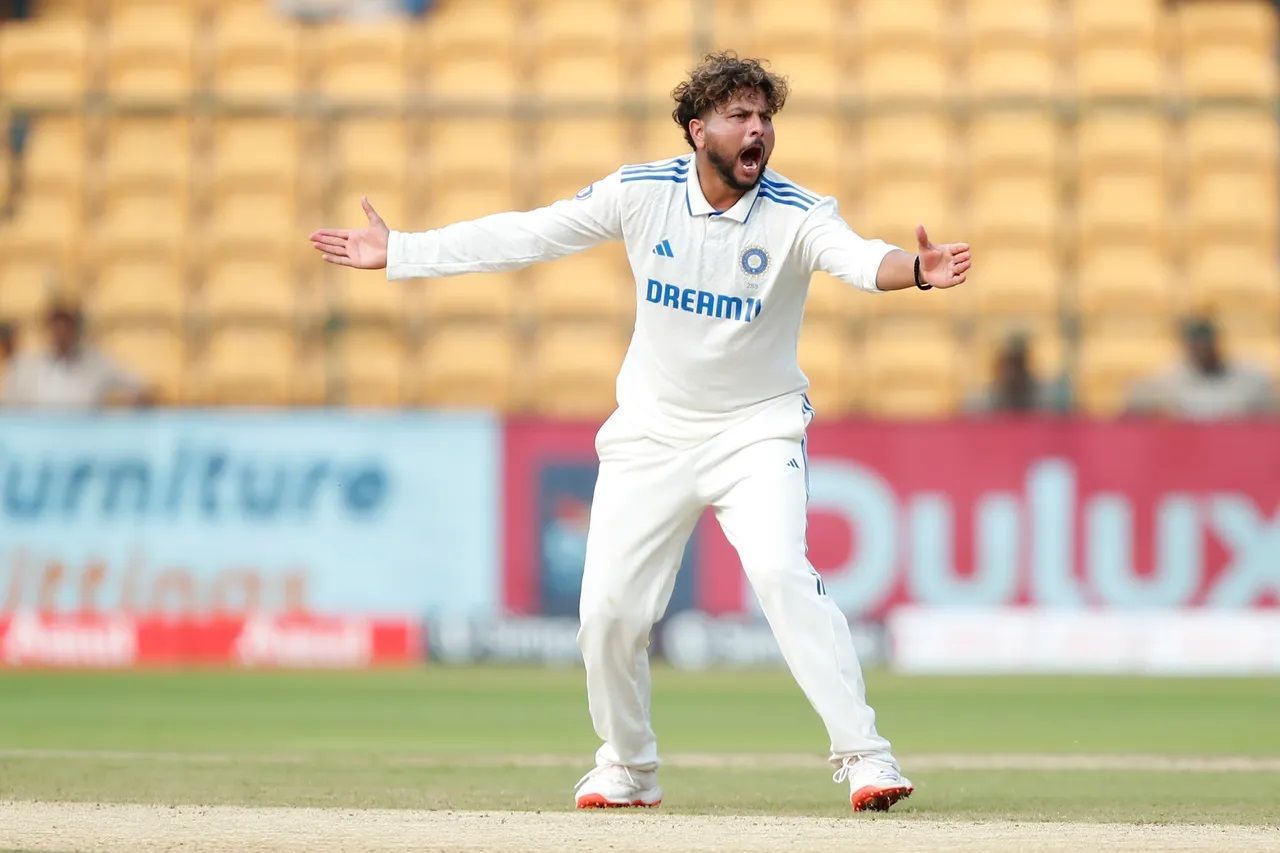 Kuldeep Yadav wasn&#039;t part of India&#039;s playing XI for the second Test against New Zealand. [P/C: BCCI]