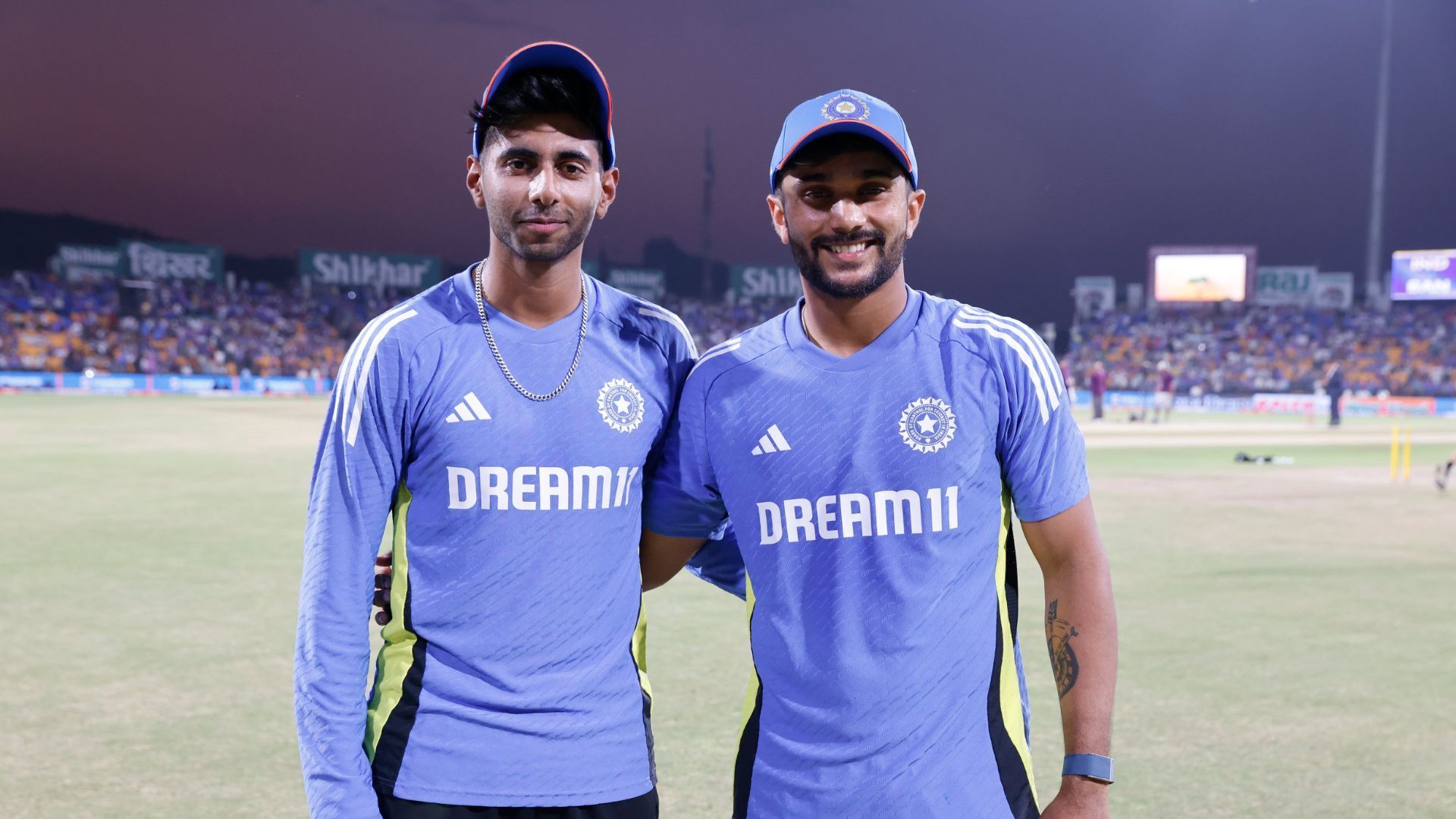 Mayank Yadav (L) and Nitish Kumar Reddy (R) make their national debuts (Image credits: BCCI)