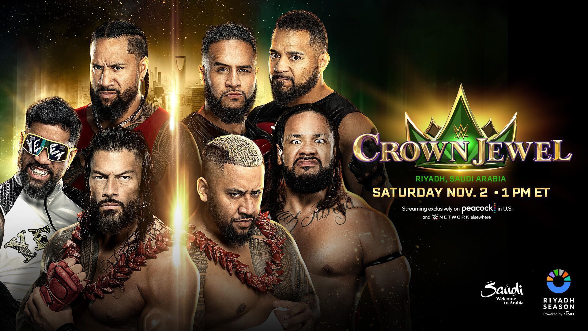 Roman Reigns and The Usos will take on The Bloodline [Image credits: WWE.com]