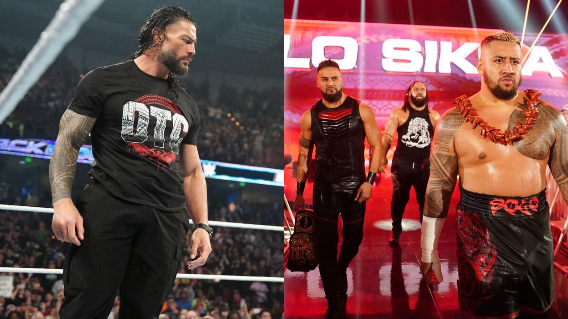 WWE, Crown Jewel 2024, Roman Reigns, Solo Sikoa, Bloodline, The Usos, 