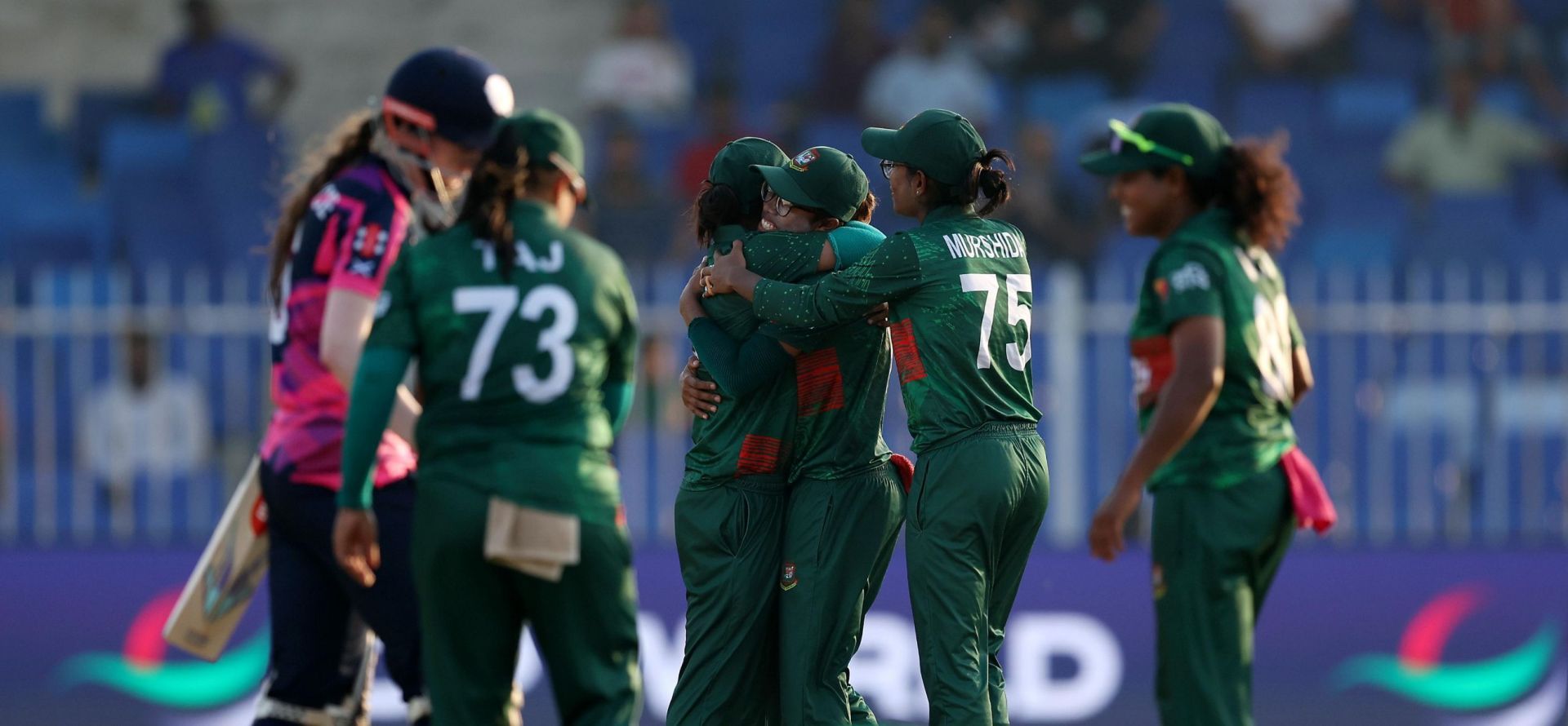 Bangladesh Bangladesh defeat Scotland to register their firstever