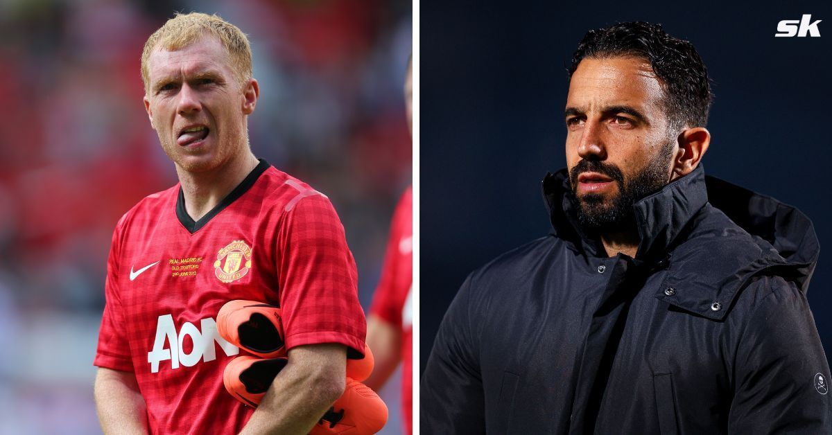 Paul Scholes and Ruben Amorim - Source: Both images from Getty.