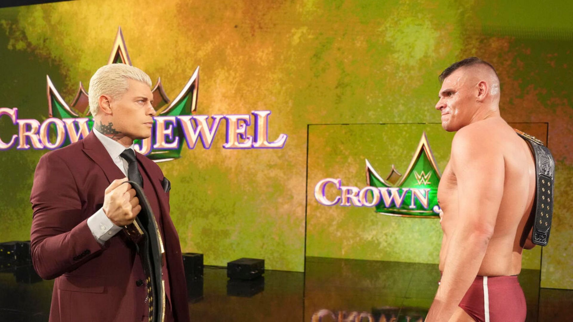 Cody Rhodes face-to-face with Gunther (Image credit: WWE.com)