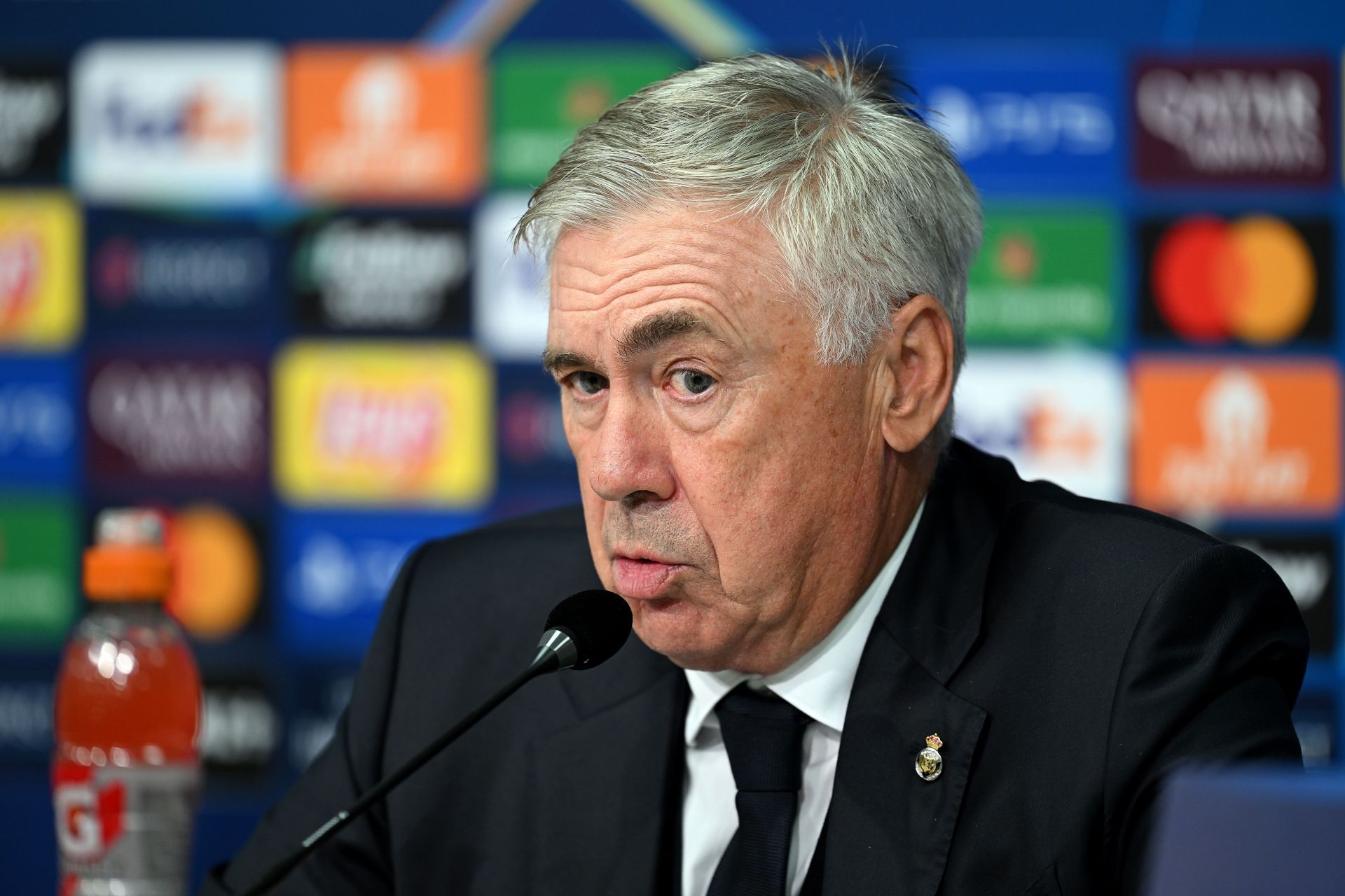 Ancelotti admitted that their opponents played better.