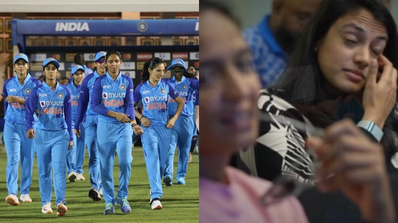 smriti mandhana getting emotional players and support staff families sent special video message ahead icc womens t20 world cup 2024