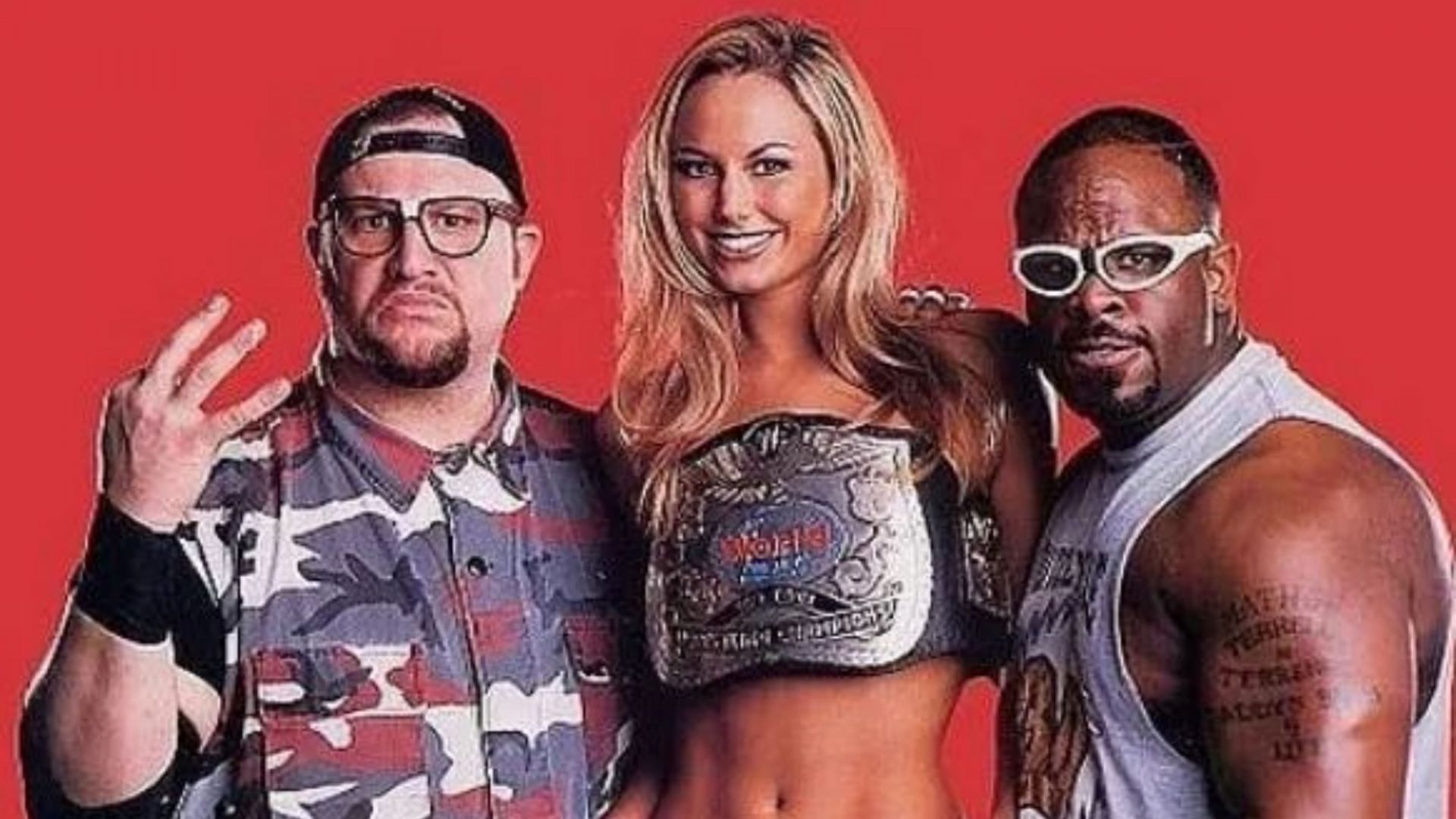 WWE Hall of Famers The Dudley Boyz and Stacy Keibler (Image credit: Bully Ray