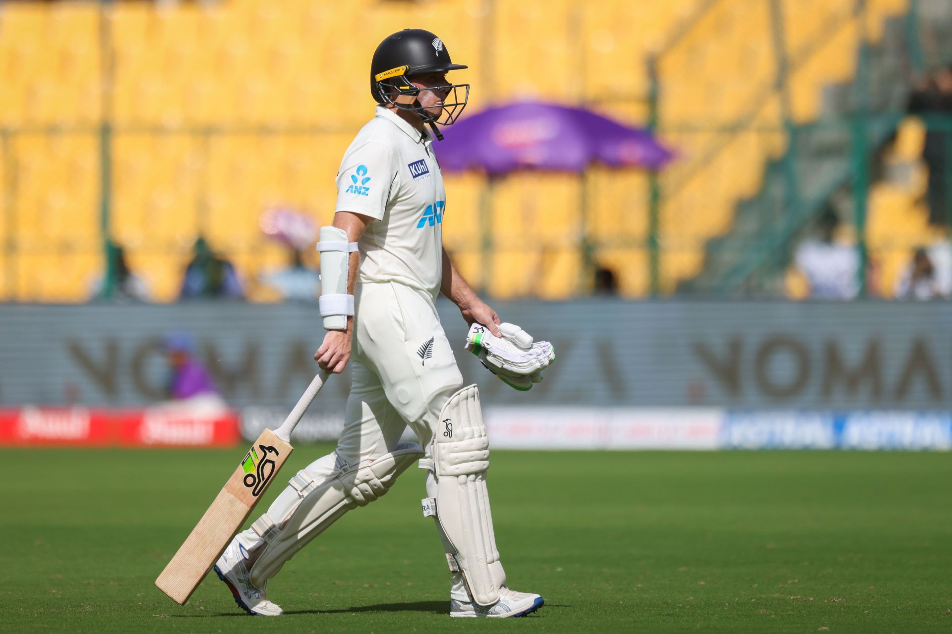 Tom Latham fell cheaply in both innings in Bengaluru. (Image Credits: Getty Images)