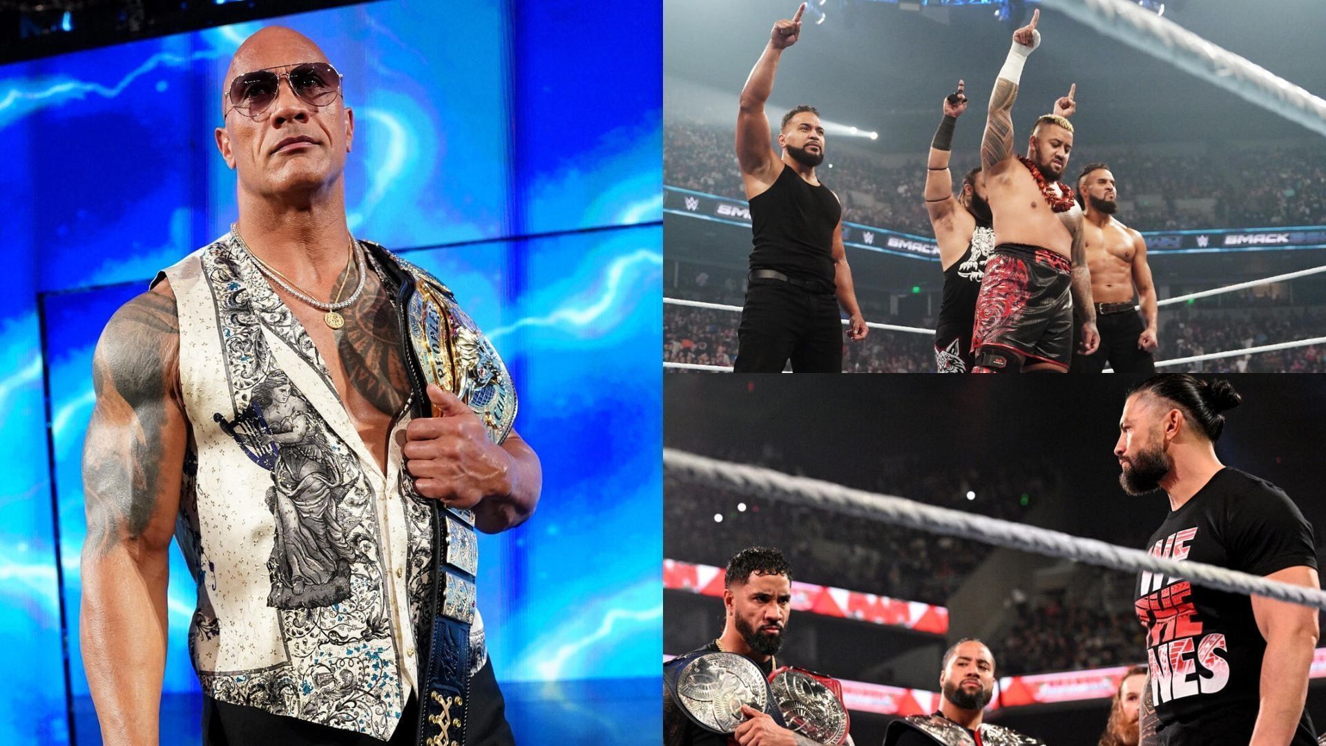 The Rock (left) is one of the most well-recognized wrestlers in the world. [Image credits: wwe.com]