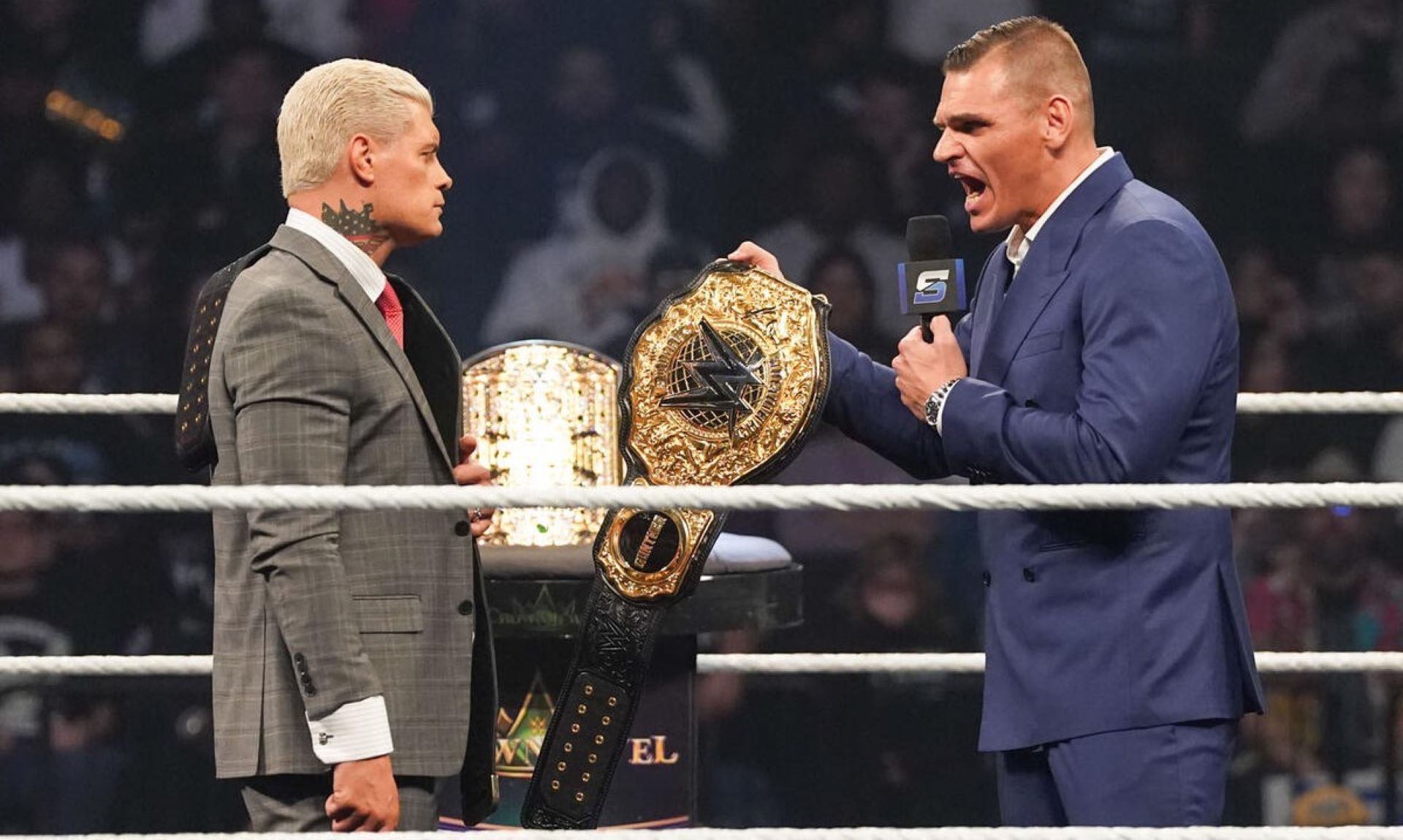 Cody Rhodes and Gunther are both trying to prove they are the superior WWE Champion. (Image Credit: WWE.com)