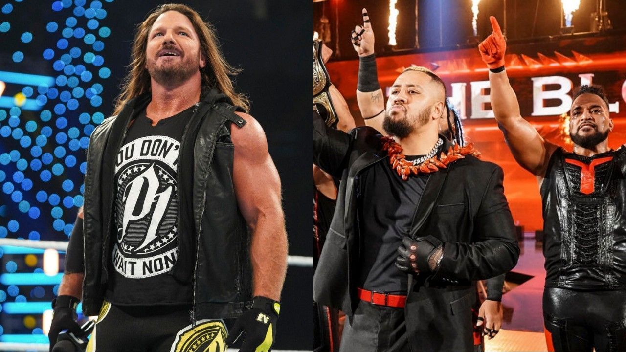 WWE SmackDown, Roman Reigns, Aj Styles, Bloodline, Bad Blood 