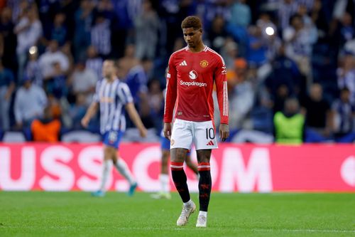 Rashford was taken off after 45 minutes.