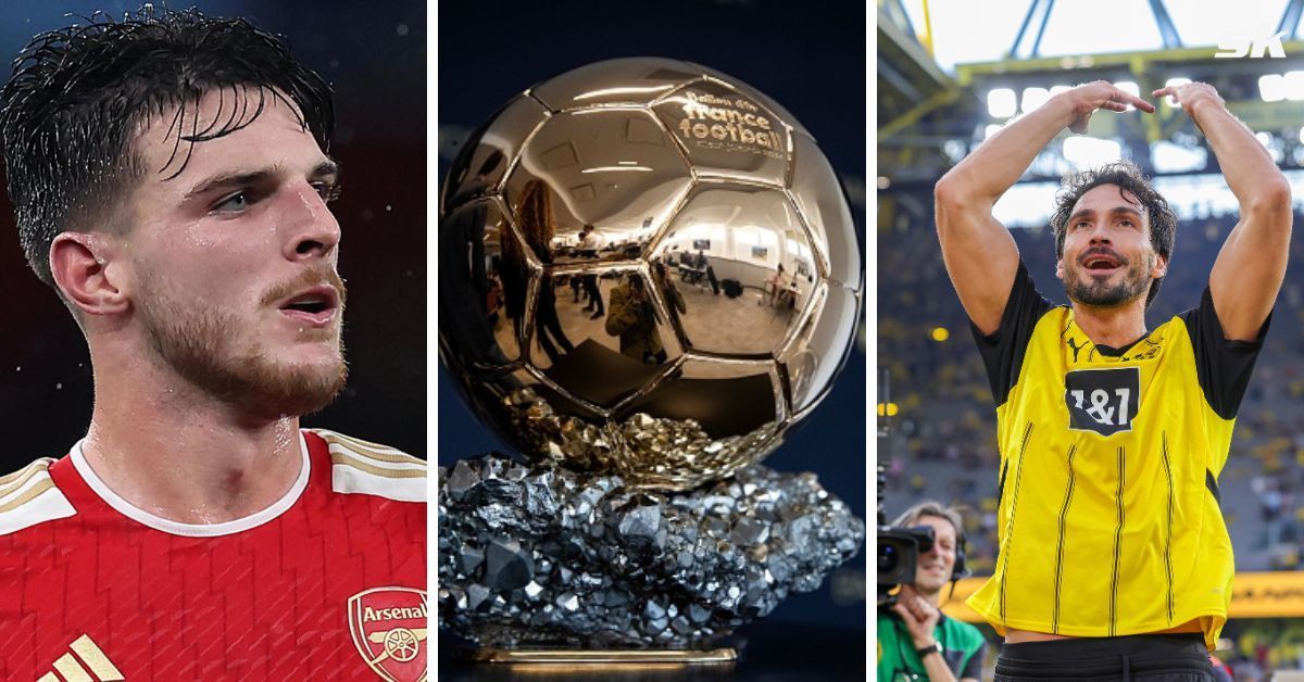 Ballon d'Or 2024 Rankings 26 to 29 revealed as Declan Rice finishes